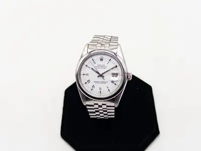 Rolex 1603 ROLEX WHITE DATEJUST SS