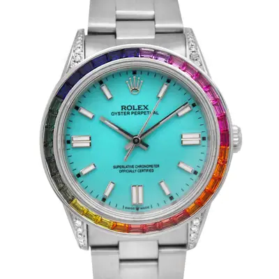 Rolex OP 14000 Custom Bezel VS