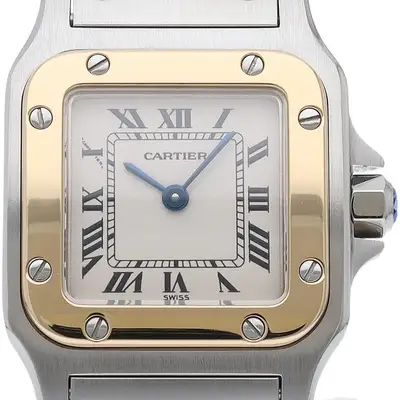 Cartier Santos Galbe SM Two-tone W20012C4