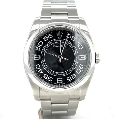 Rolex Oyster Perpetual Steel Black 116000
