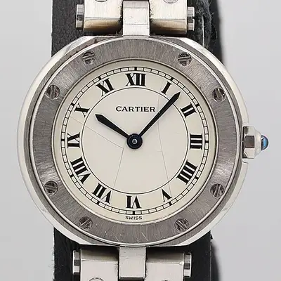 Cartier SANTOS White #VWM1269
