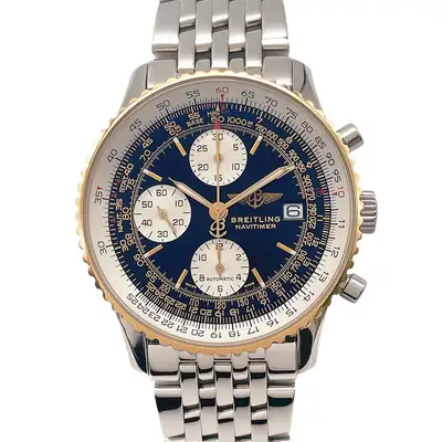 Breitling D13322 Navitimer Chronograph SS YG