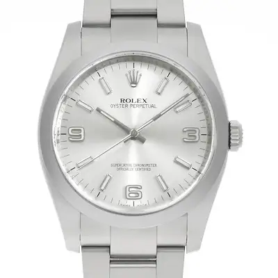 Rolex Oyster perpetual 116000 Silver 369