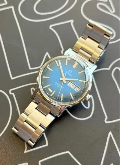 Omega Seamaster Blue Gradation