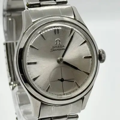 Omega Seamaster Small Seconds Silver Working
