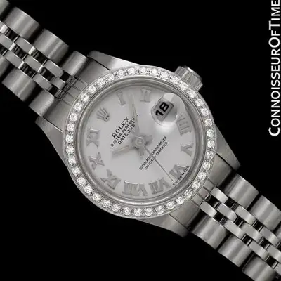 Rolex Datejust SS Steel Diamond