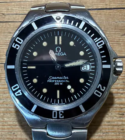 Omega Seamaster Cal.1438 Black battery
