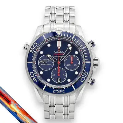 Omega Seamaster Diver Chronograph Stainless Steel