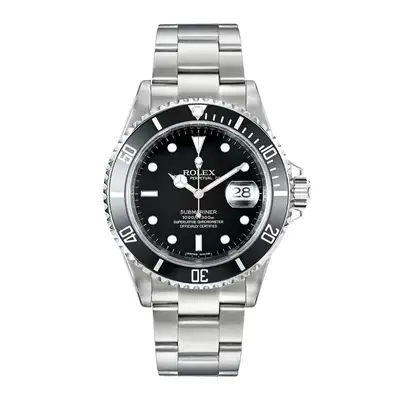 Rolex Submariner Black Index Hour Stainless