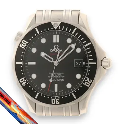 Omega Seamaster Professional CoAxial Black Stainless