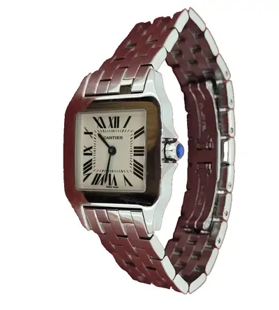 Cartier Santos White Stainless Steel Bracelet