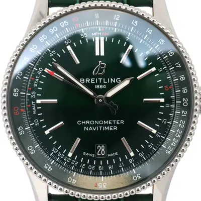 Breitling A17326361L1P1 Navitimer 41 Steel Green