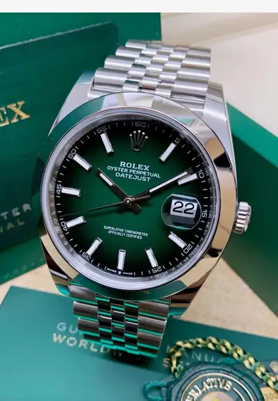 Rolex Datejust Jubilee Bracelet,Smooth Bezel