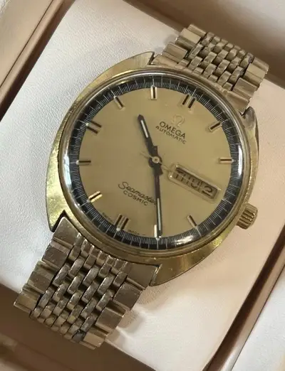 Omega Seamaster Cosmic, Day/Date, OG Bracelet/Crown