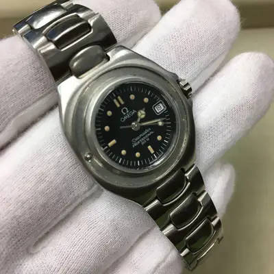 Omega Seamaster Professional Date Black Working
