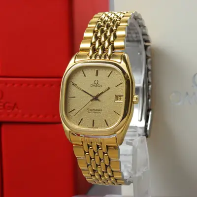Omega OH OMEGA Seamaster Cal.1110 Date Gold
