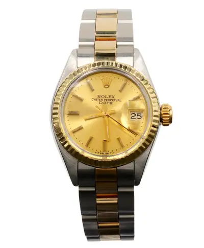 Rolex Date 6917 Two-Tone Steel Yellow