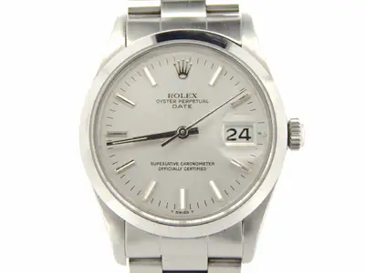 Rolex Date Stainless Steel Oyster Band