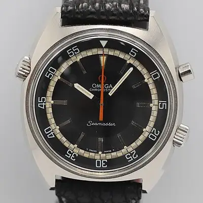 Omega SEAMASTER CHRONOSTOP Black #VWM1324
