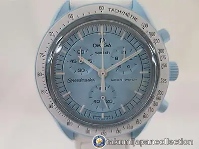 Unknown Swatch MISSION TO URANUS Chronograph Blue