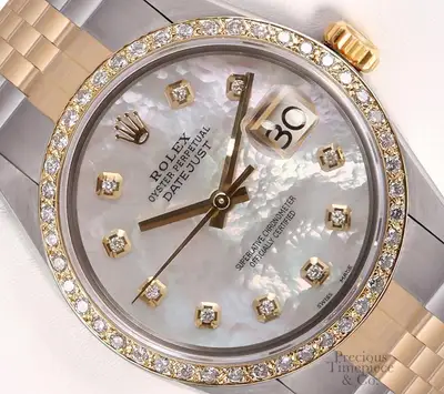 Rolex Datejust Two Tone Gold/SS -18k
