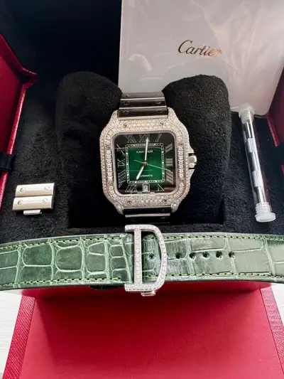 Cartier Santos de Cartier Green