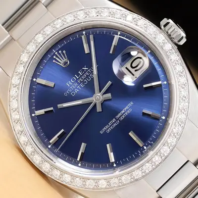 Rolex DATEJUST 1601 18K GOLD STEEL