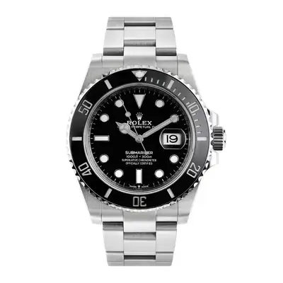 Rolex Submariner Black Index Hour Ceramic