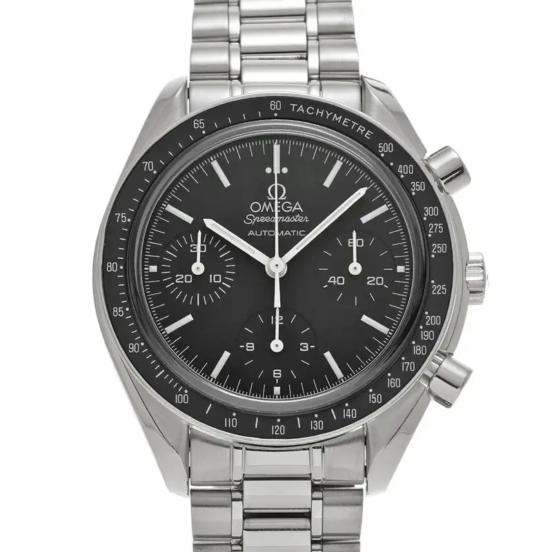 Omega Speedmaster 3539.50 39mm Stainless Steel Black Wristwatch #WW8057