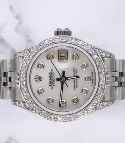 Rolex Datejust 6917 White Mother of