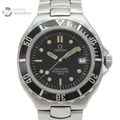 Omega Seamaster Pre-Bond SS Black From