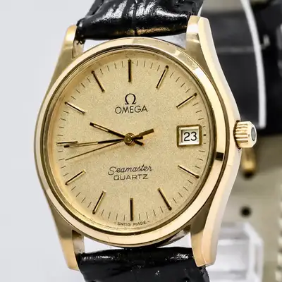 Omega **NEAR OMEGA Seamaster Cal.1342 Qz Push