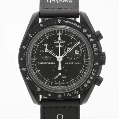 Omega x swatch Speedmaster missions Toe