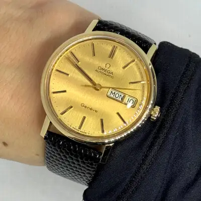 Omega Seamaster DeVille 14K Solid Gold
