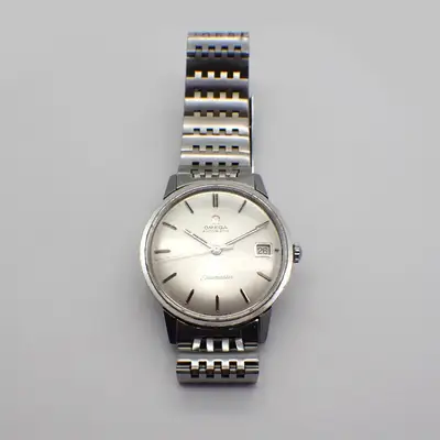 Omega Seamaster Wrist Date Indicator Stainless