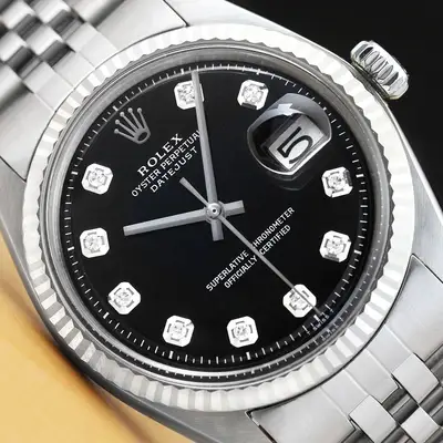 Rolex DATEJUST 1601 18K WHITE GOLD