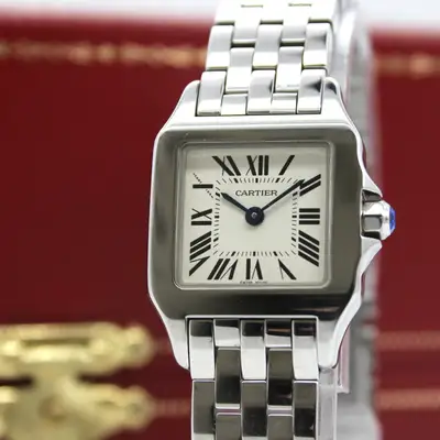 Cartier 【NEAR 】Cartier Santos Demoiselle SM 2698