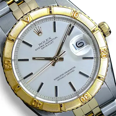 Rolex Datejust SS Gold Silver Thunderbird