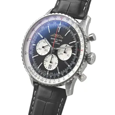 Breitling Navitimer B01 AB0137211B1P1 Black Silver