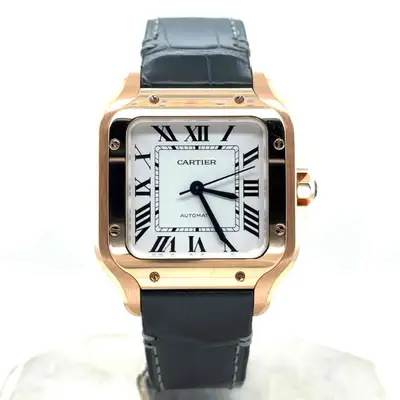 Cartier Santos Medium Model 18k Rose