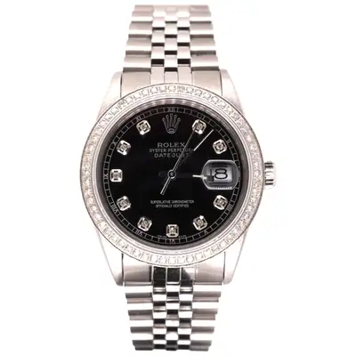 Rolex Datejust Jubilee Steel ICED 1.25ct