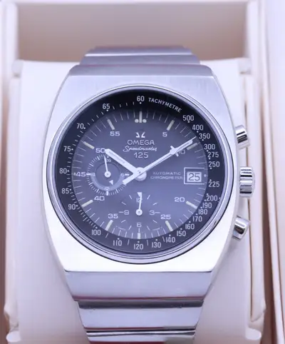 Omega OMEGA Speedmaster 125 Men's Black Watch - 178.0002 *Omega Serviced*
