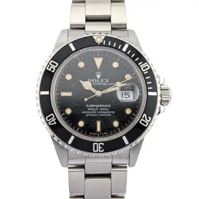 Rolex 168000 Submariner Date Triple Zero
