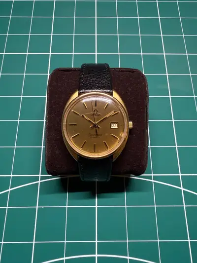 Omega Seamaster Gold Plated Date