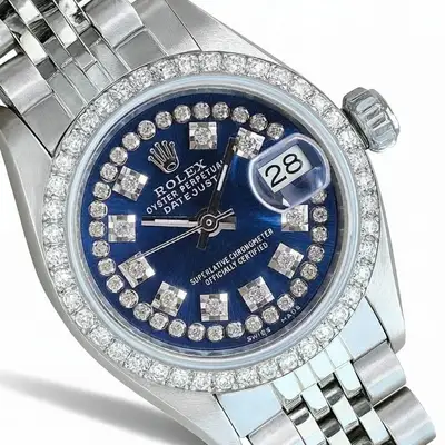 Rolex Datejust Stainless Steel String U-Bezel