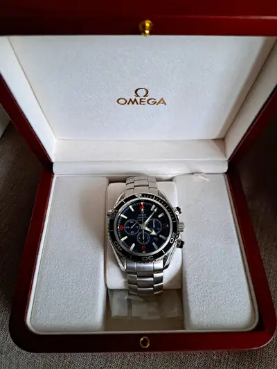 Omega Seamaster Planet Ocean Chronograph Steel
