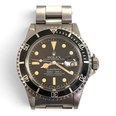 Rolex Submariner Steel Never Polish 1680