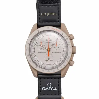 Omega further s UP OMEGA Swatch Speedmaster