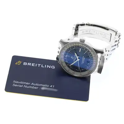 Breitling Navitimer 41 A17326 Blue