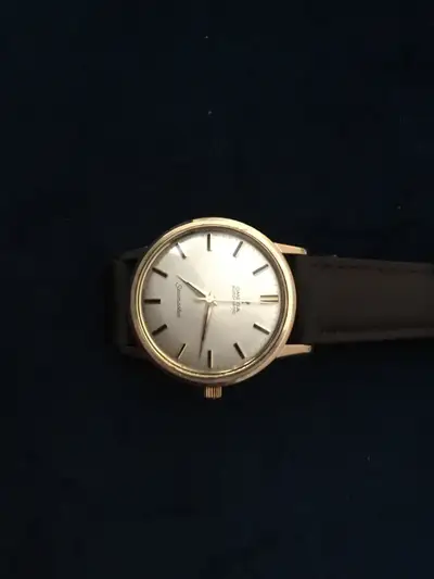 Omega Seamaster 9K Gold